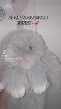 Load and play video in Gallery viewer, Faux Fur Bunny Rabbit Keychain
