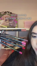 Load and play video in Gallery viewer, Waterproof Creamy Lip Liner - Velvet Collection
